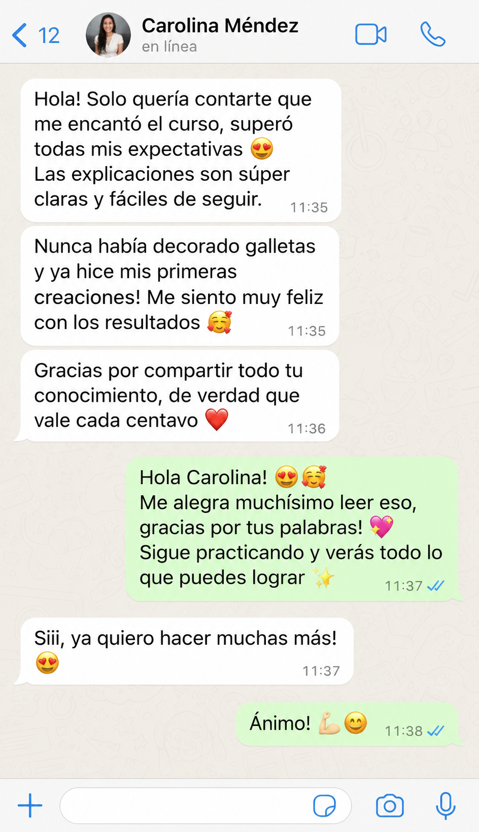 Mensaje Carolina