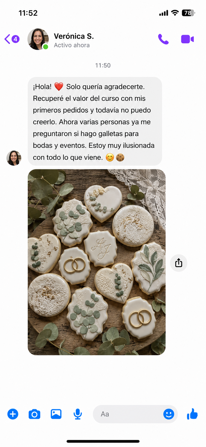 Mensaje Verónica
