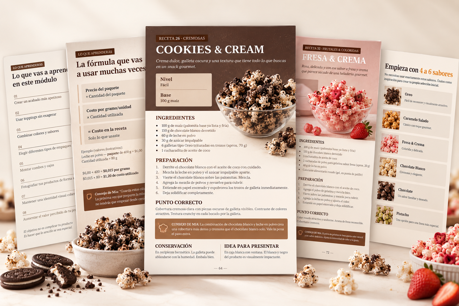 Mira Palomitas Gourmet por dentro