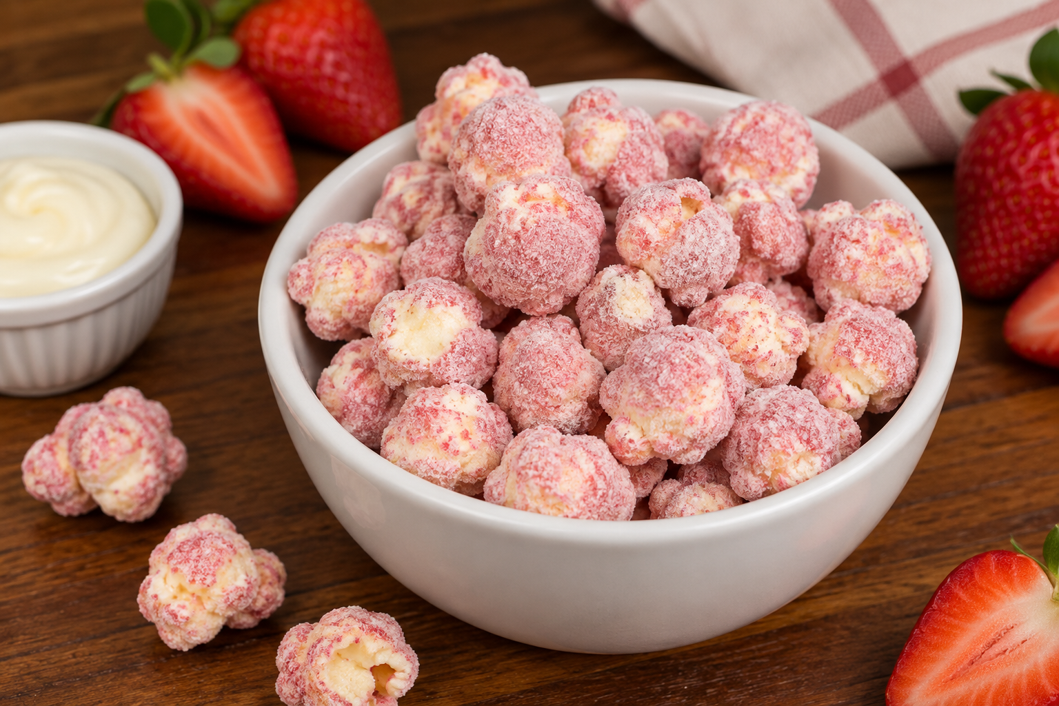 Palomitas Fresa y Crema